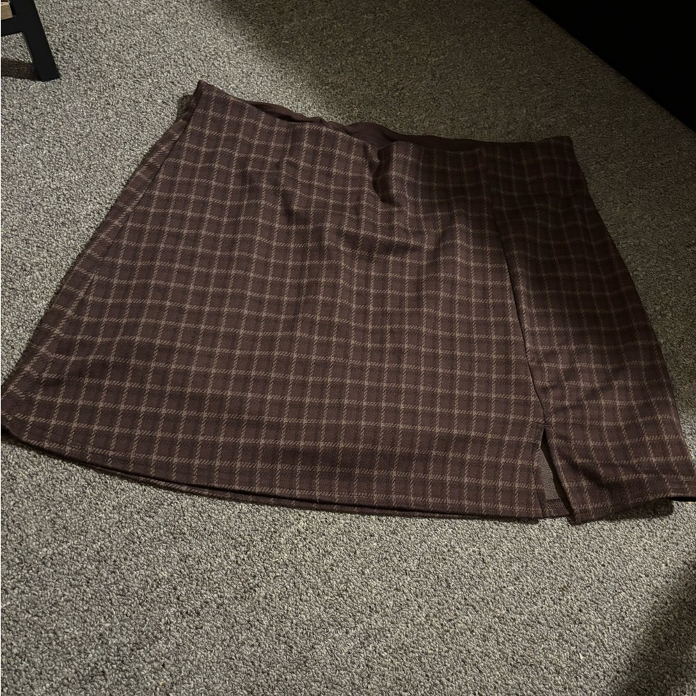 NWT Plaid Skirt